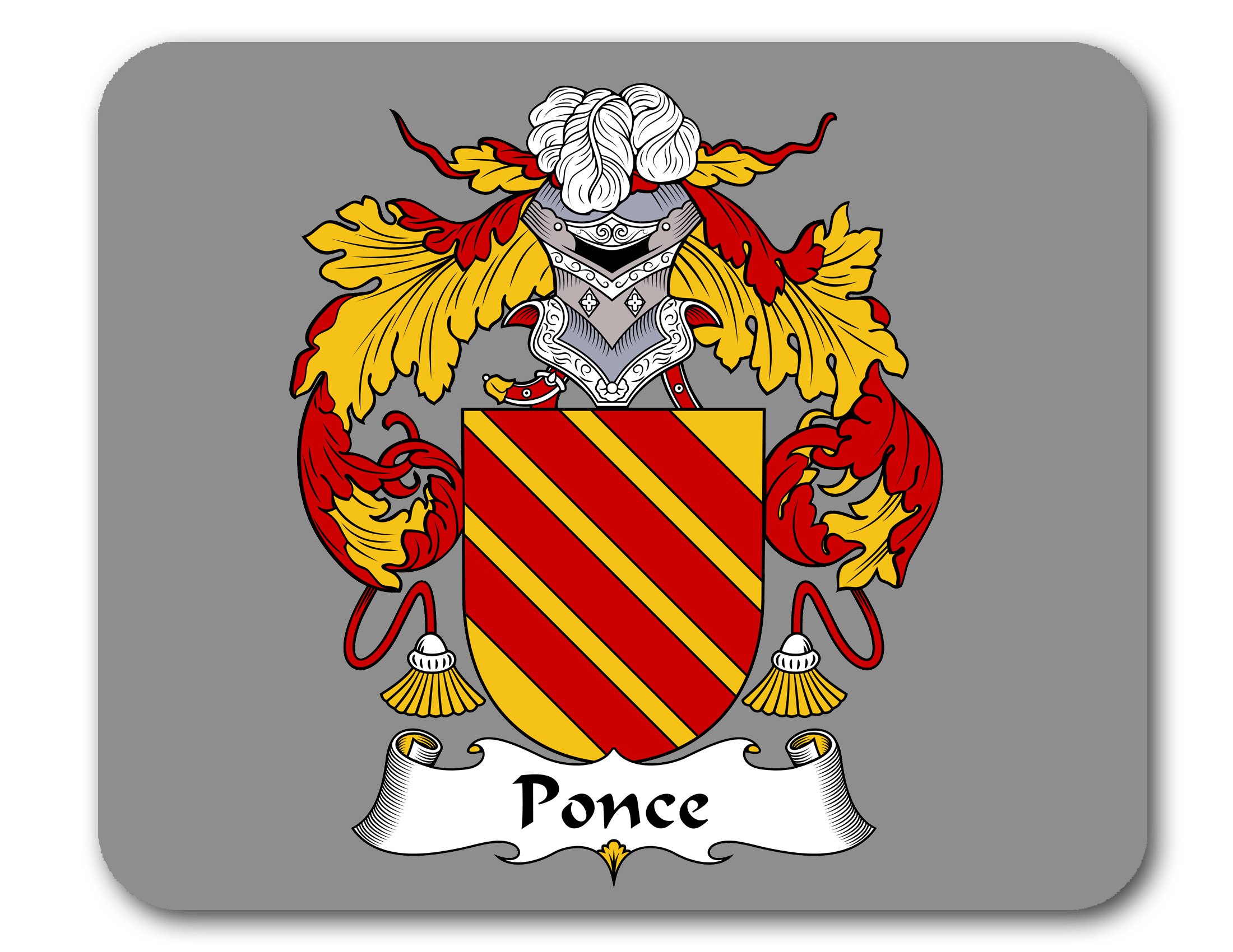 Significado del escudo heráldico de la familia Ponce